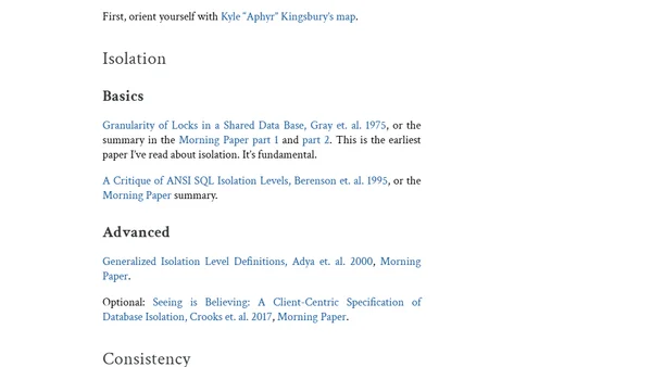 Consistency and Isolation for Python Programmers