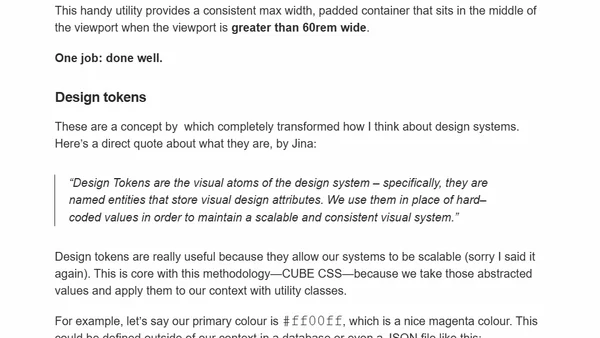 CUBE CSS