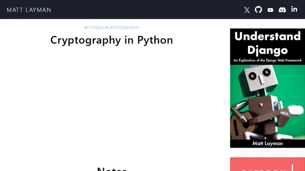 Cryptography in Python