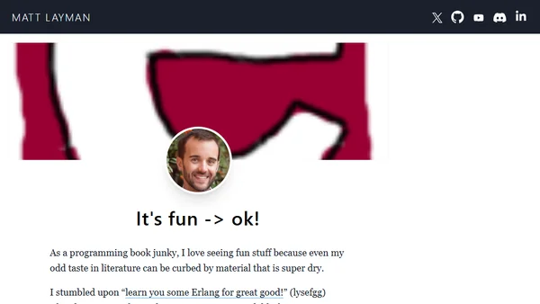 It's fun -> ok!