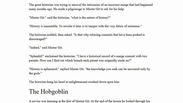 Git Koans