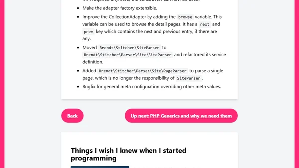 Stitcher beta 1