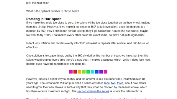 Arbitrary Beautiful Colors