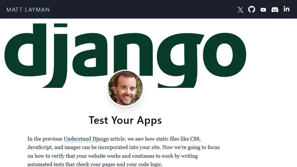 Test Your Apps