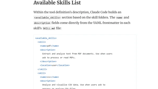 Inside Claude Code Skills: Structure, prompts, invocation