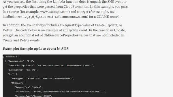 Multi-Account Strategy - Using AWS CloudFormation Custom Resources to Create Amazon Route 53 Resources in Another Account