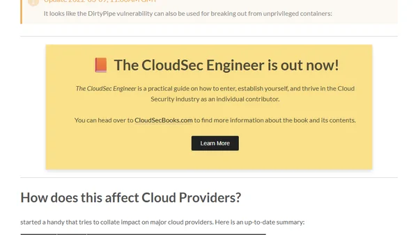 CVE-2022-0847 (aka Dirty Pipe): What does it mean for defenders