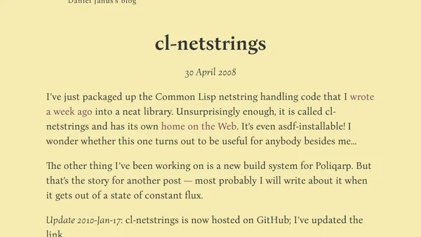cl-netstrings
