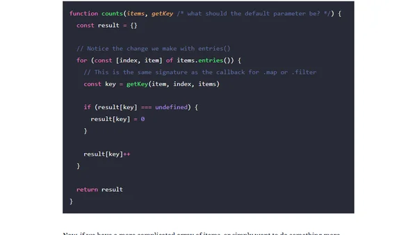 Dependency Injection and Default Parameters