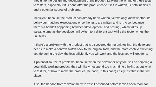 Should testers write unit tests?