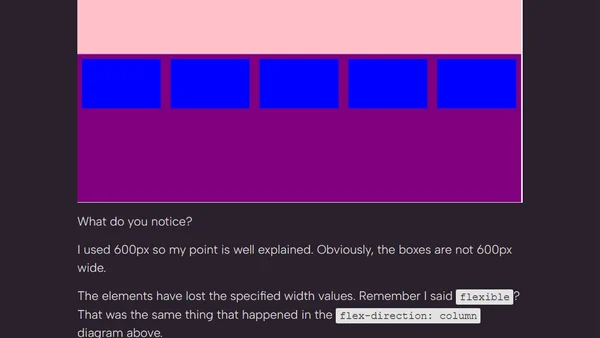 CSS Flex Property