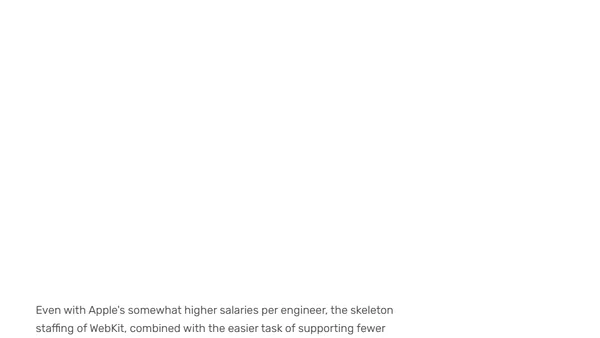 Apple Is Not Defending Browser Engine Choice