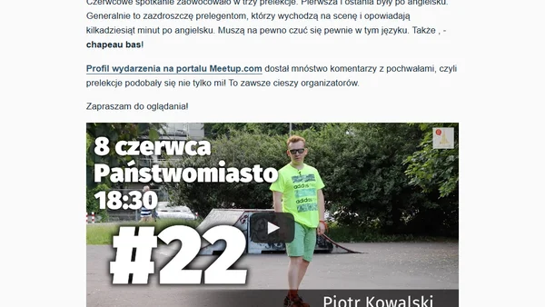 WarsawJS Meetup #22