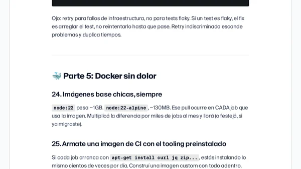 Optimización en GitLab: más de 30 consejos para pipelines más rápidos