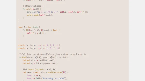 8-puzzle in rust