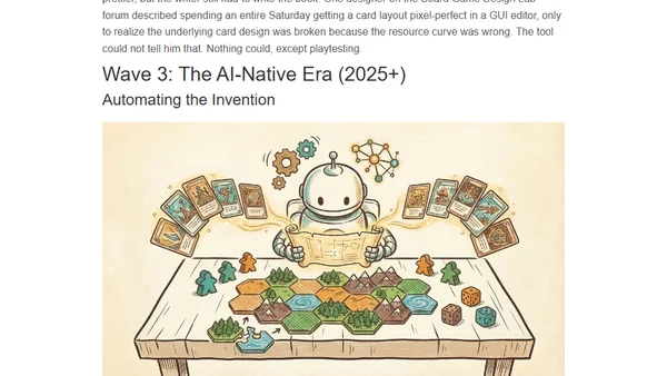 Three Waves of Card Game Design Tools