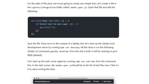 Update Dependencies with Dependabot, Cypress and Netlify