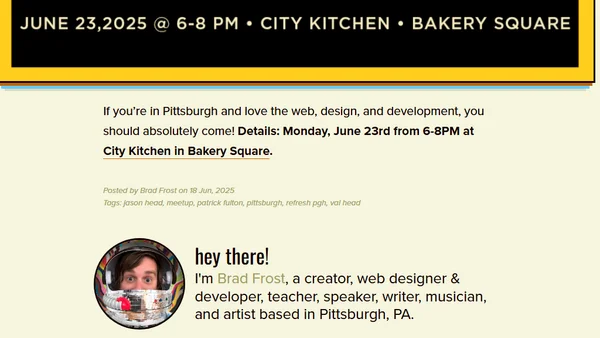 Refresh PGH is being refreshed!