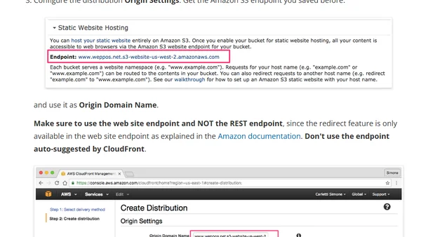 Redirecting a domain with HTTPS using Amazon S3 and CloudFront