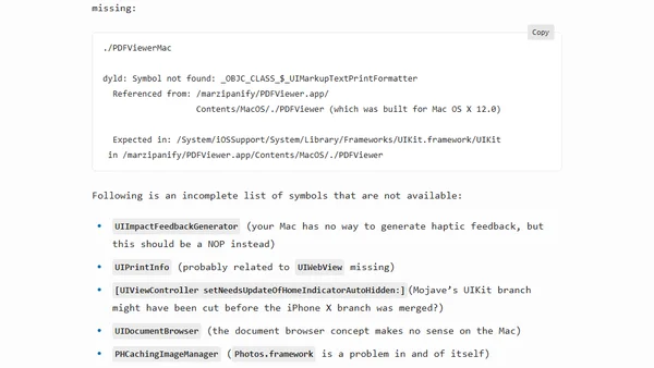 Marzipan: Porting iOS Apps to the Mac
