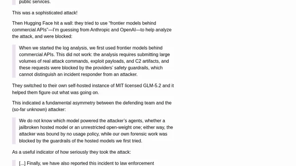 OpenAI’s accidental cyberattack against Hugging Face is science fiction that happened