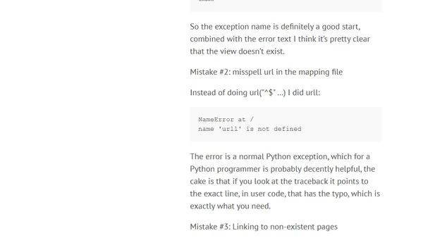 When Django Fails? (A response)