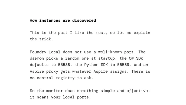 Foundry Local Monitor — See every local AI model your machine is running with Foundry Local