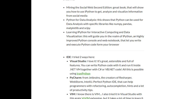 Learning Python