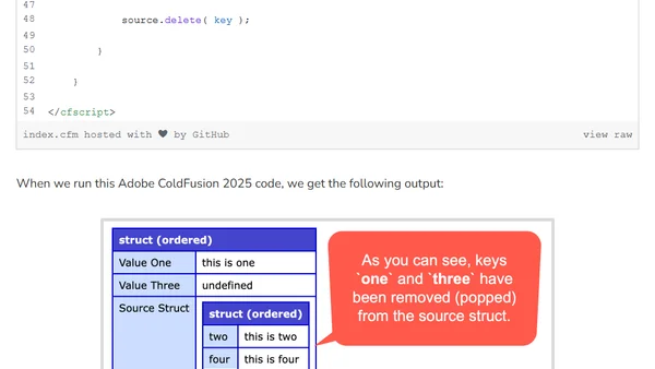 Creating A StructPop() Function In ColdFusion