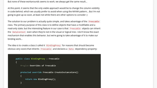 [WPF] How to bind to data when the DataContext is not inherited
