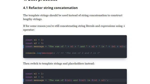 How to Use Template Strings in JavaScript