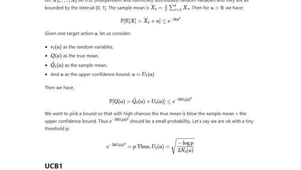 The Multi-Armed Bandit Problem and Its Solutions