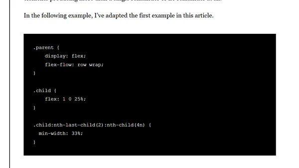 Flexbox Grid Finesse