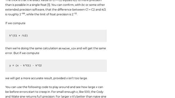 A simple range reduction method