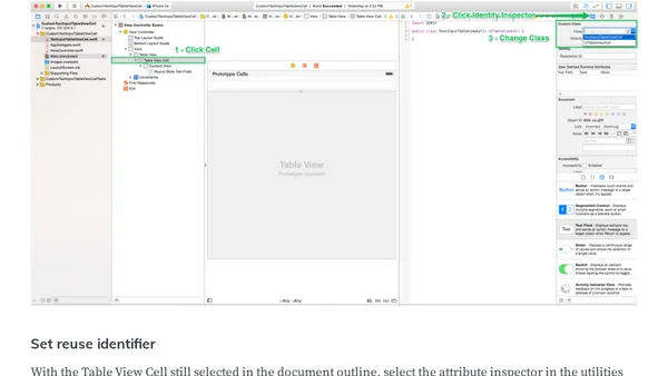 Custom UITableViewCell for Text Input in Swift