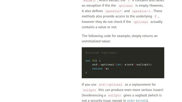 Modern C++ Won't Save Us