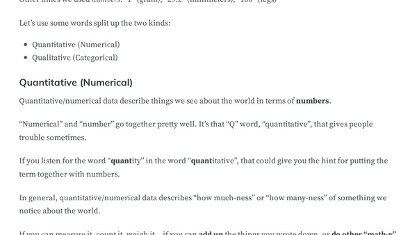 What is Data? (Like I'm 5)