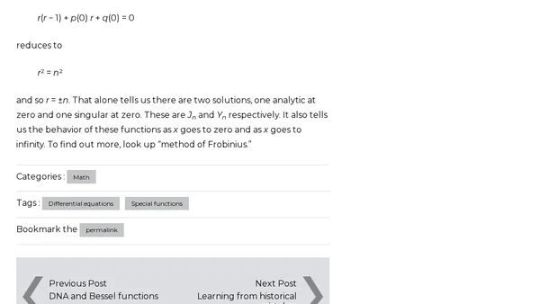Inverse differential equations