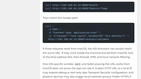 Use Apple Container Machines To Test A Swift Backend For Your iOS App