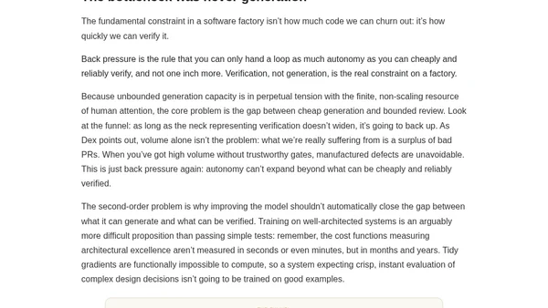 Software Factories, Light and Dark