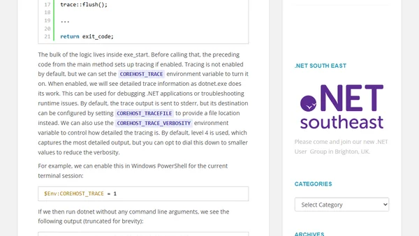 A Brief Introduction to the .NET Muxer (aka dotnet.exe)