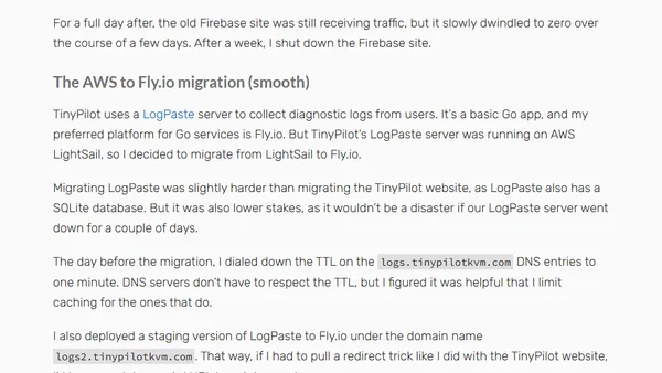 TinyPilot: Month 45