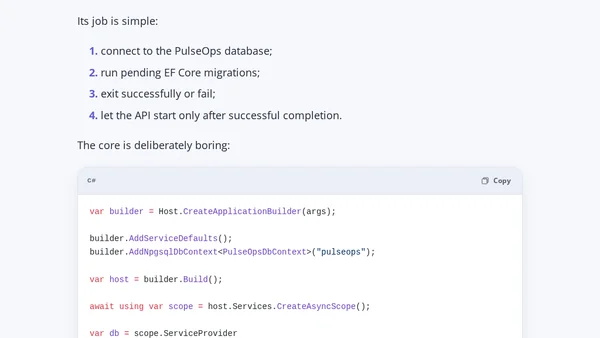 When Cached State Isn't Enough: Adding PostgreSQL with .NET Aspire