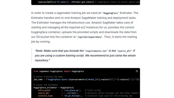 Train and Deploy Mistral 7B with Hugging Face on Amazon SageMaker