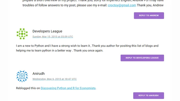 10 python blogs worth following