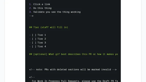 Streamline Your Contributions: Mastering Issue Forms and PR Templates