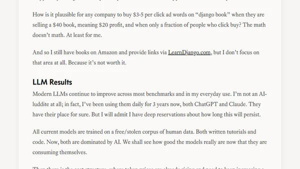 Are Written Coding Tutorials Dead?
