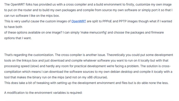 Smashing OpenWRT Embedded for fun