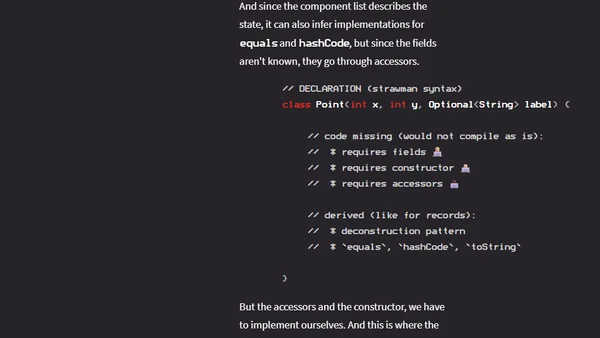 Carrier Classes; Beyond Records - Inside Java Newscast #105