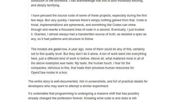 A Developer’s Month with OpenAI’s Codex